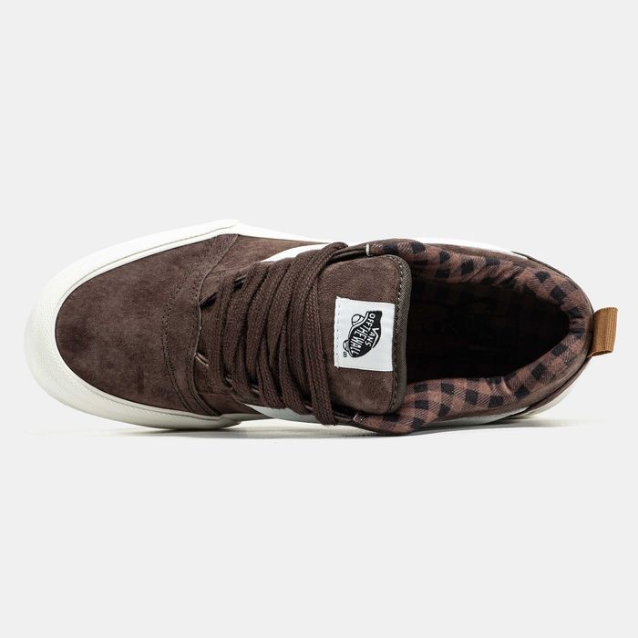 Женские кроссовки , кеды Vans KNU Skool Brown. Размеры 36-40