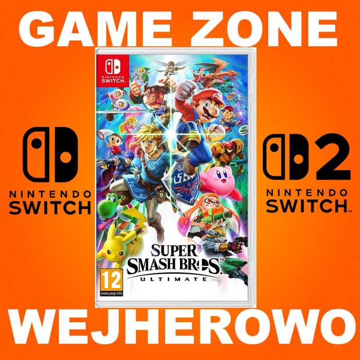Super Smash Bros Ultimate Nintendo Switch + Lite + Oled + SWITCH 2