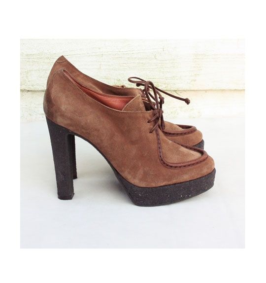 Zamszowe buty L'autre Chose