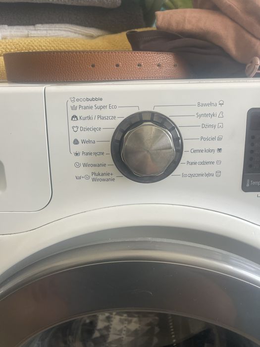 Pralka Samsung EcoBubble 8 kg – uszkodzona/do naprawy/na części