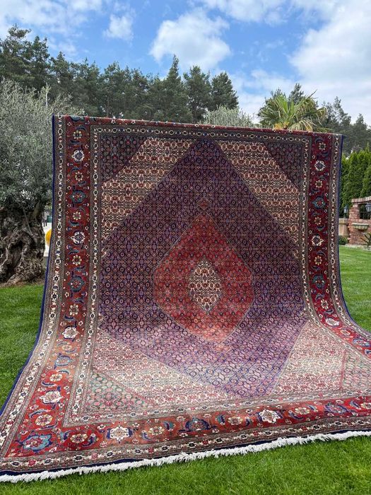 Kaszmirowy r.tkany dywan perski Bidjar 400x300 galeria 40 tyś