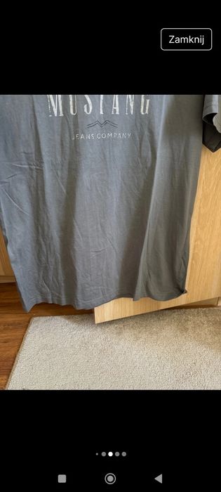 Mustang t-shirt XL Stan idealny