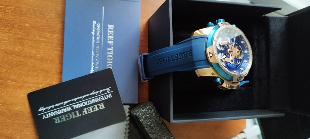 Мужские часы Reef Tiger  Aurora Consept RGA3503-PLGLR  \-PBSG