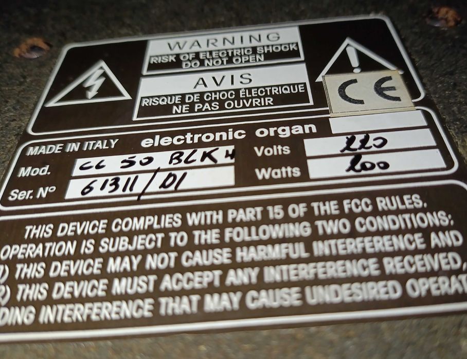 Órgão eletrónico Viscount