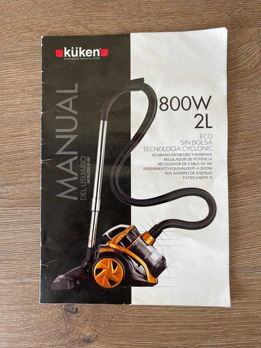 Aspirador Küken Ciclónico Sem Saco