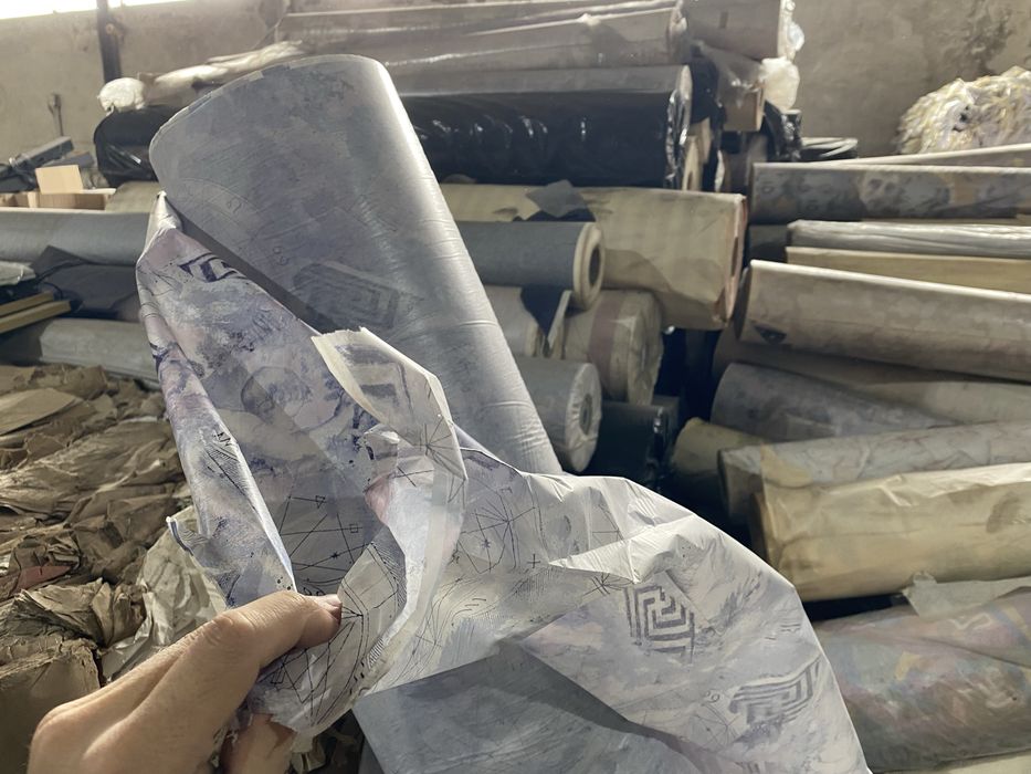 Rolos de papel para pintura oficina