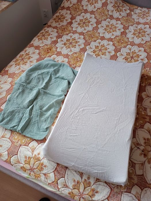 Nowy przewijak z pianki + 2 gratisowe pokrowce bawełn