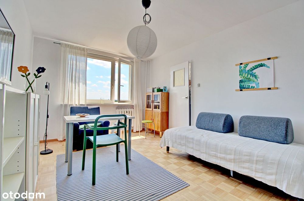 Widok na zieleń i górę Ślężę | 2 pokoje |balkon| Kozanów