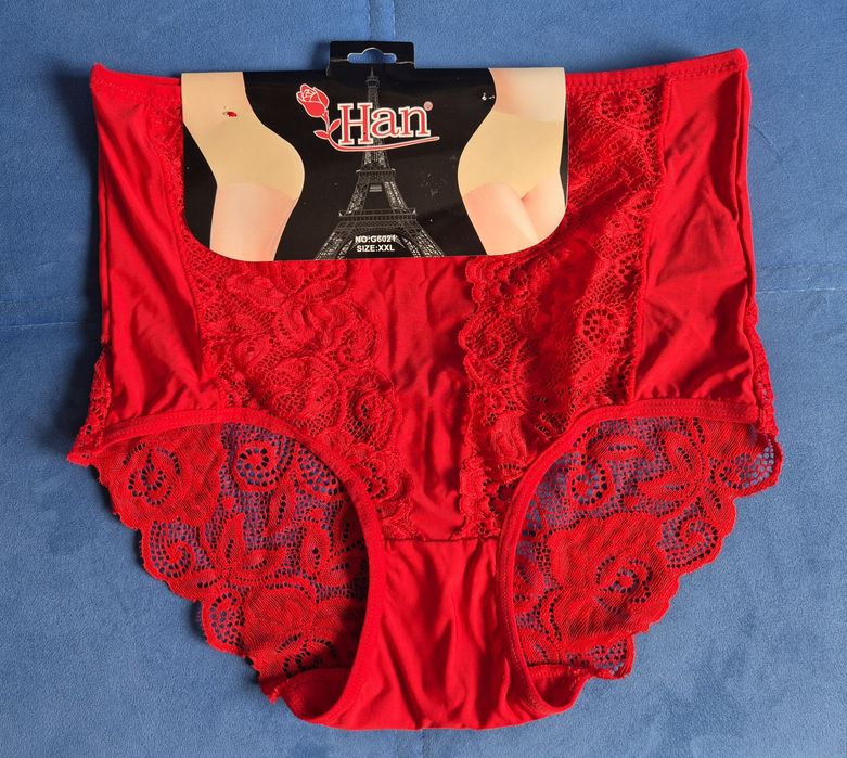 Majtki damskie z koronką - r. XXL/44/16