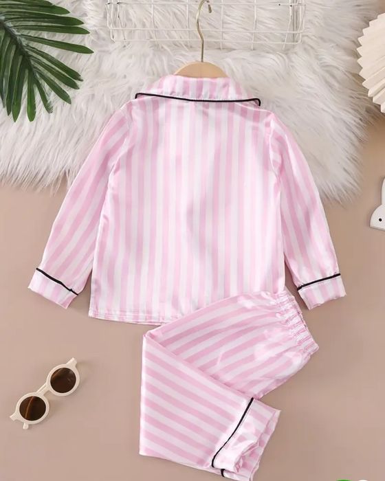 Дитяча піжама шовкова сатинова в стилі Victoria's Secret для дівчинки