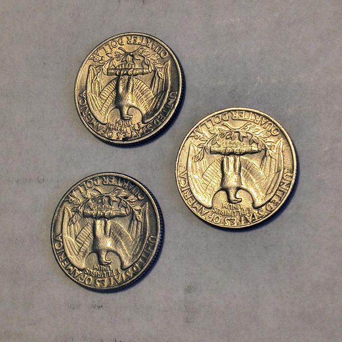 USA  25 Centów  LIBERTY 1966/1973/1977r.