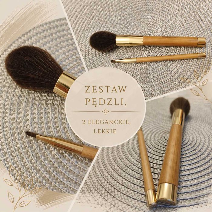 Pędzle do makijażu 2 sztuki Ewa Schmitt