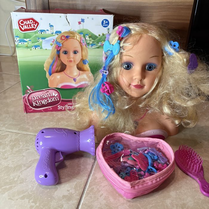 игровой набор «Модель головы для причесок Эмма