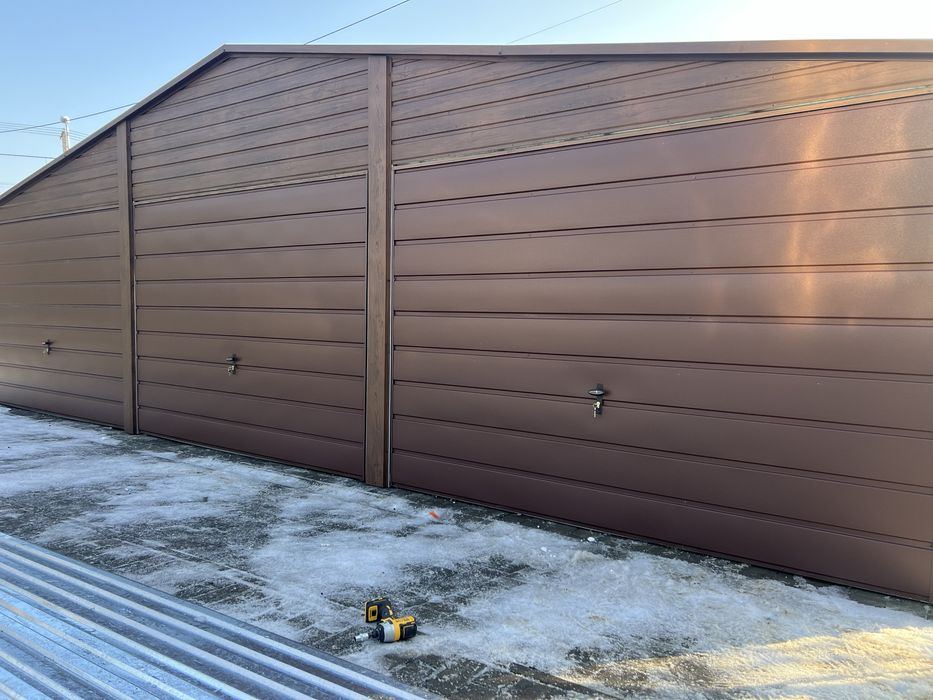 Garaz premium mocna konstrukcja drewnopodobny