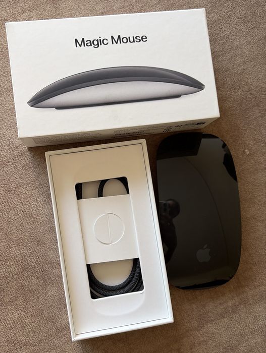 Apple Magic Mouse [Carreg. USB-C] [Preto]