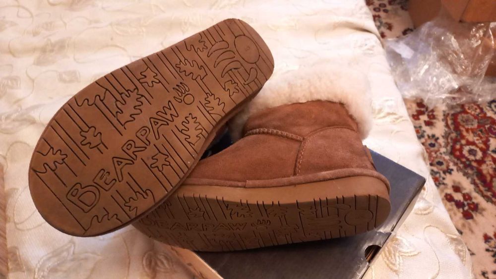 Зимние угги Bearpaw из Америки, идеальное состояние, оригинал