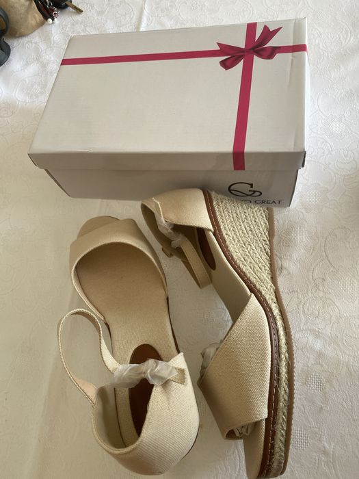 Nowe Sandaly buty espadryle 41
