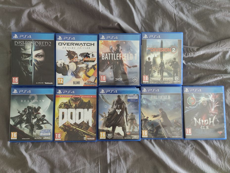Jogos PS4 variados ver descrição