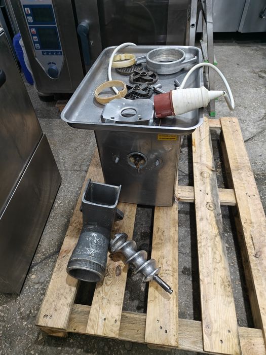 Мясорубка мим 300 600 бу, м'ясорубка промислова