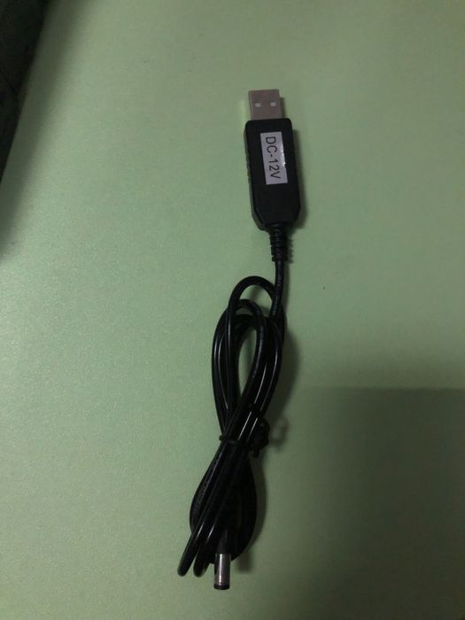 шнур провод переходник для роутера повербанка usb dc 9-12 вольт