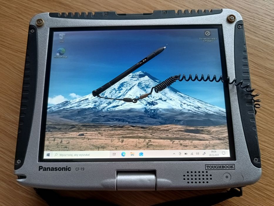 Laptop warsztatowy twardy Panasonic Toughbook i5/8GB/240SSD Windows 10