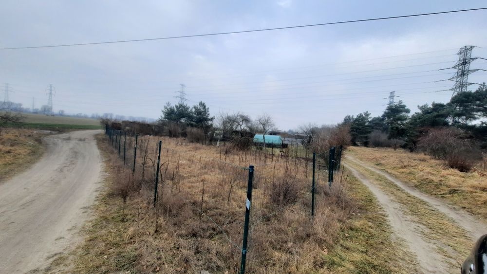 Działka rekreacyjna 330m2 Opole Ogrodzona