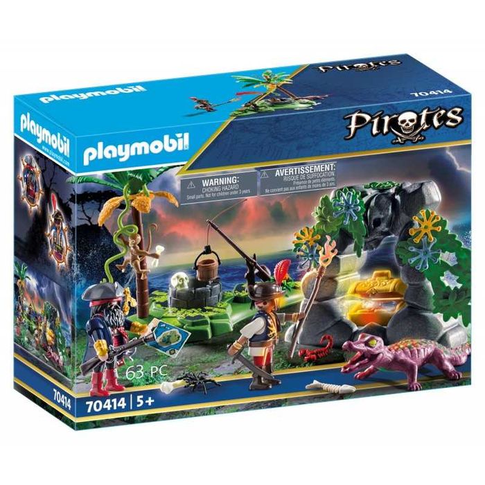 Playmobil Pirates 70414 Kryjówka Skarbów Piratów Zestaw Klocków *NOWE*