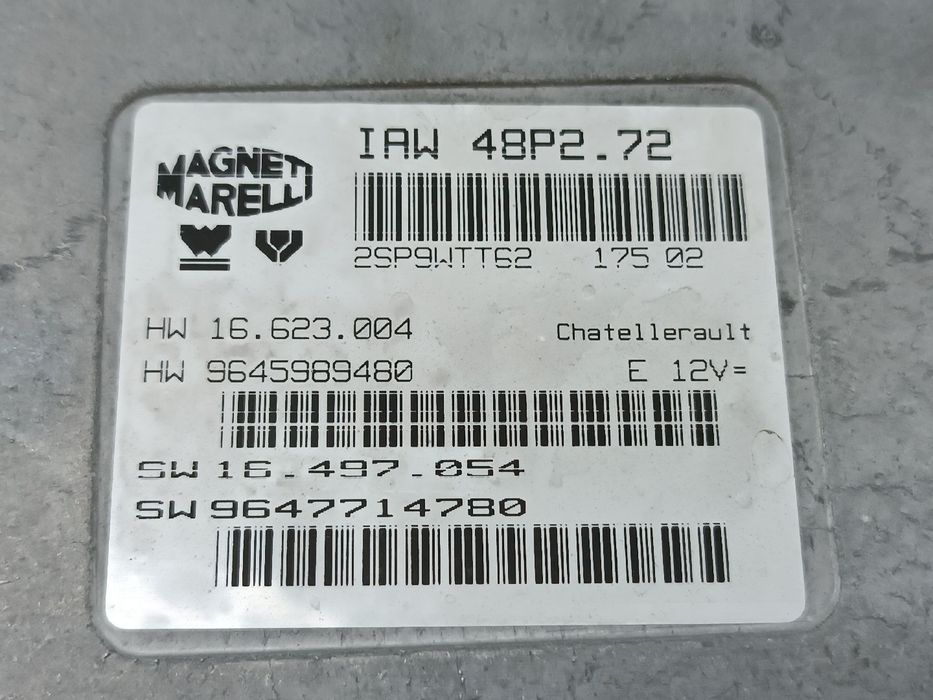Centralina de Motor - CITROËN C3 I (FC_, FN_) | 02 -
