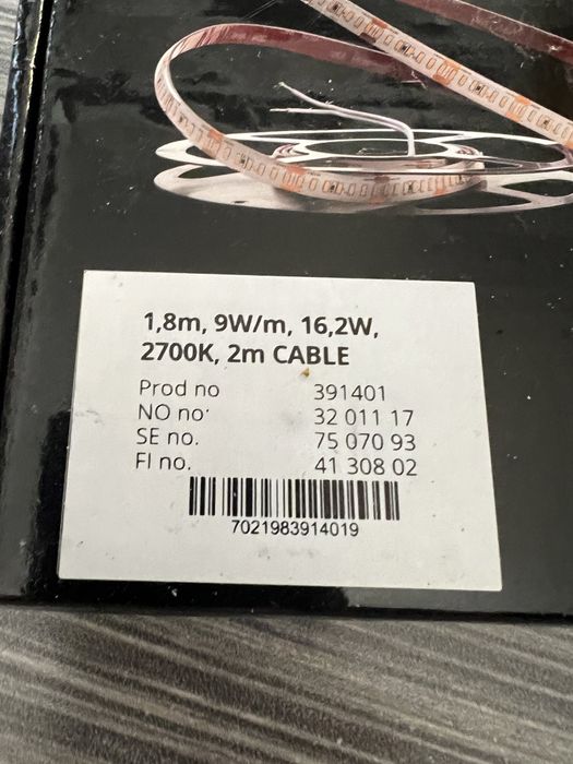 Taśma ledowa stripline 9w