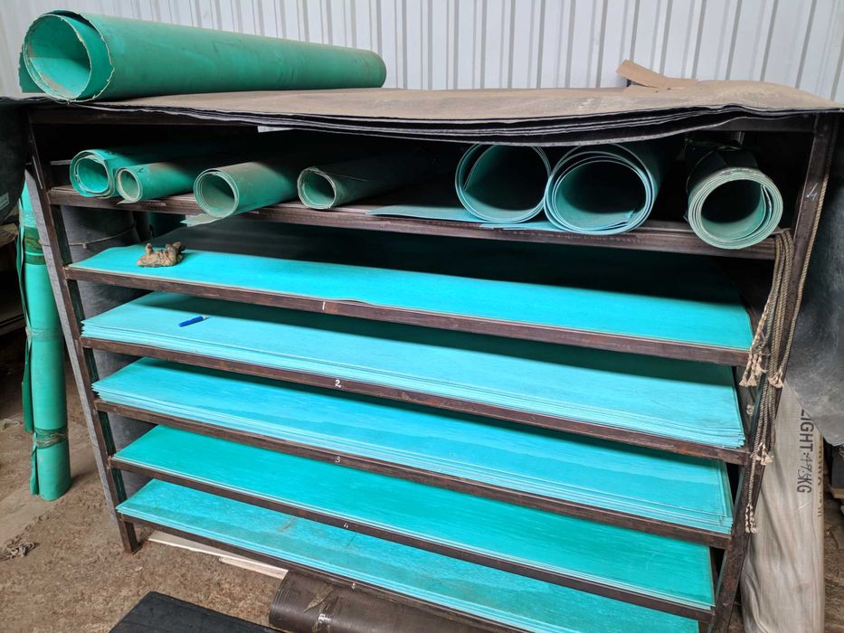 паронит ПМБ, ПОН б, ПК, ПА, прокладки згідно Ду,