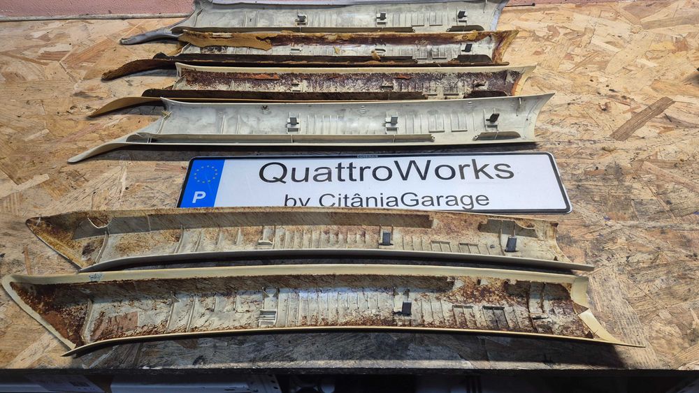 Pilares A Para-Brisas Originais Prontos a Estofar Audi A4 B5 8D 1994 a 2001