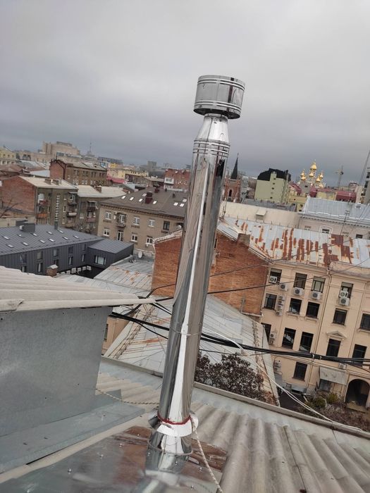 Монтаж дымоходов и изготовление, продажа, установка дымохода под ключ