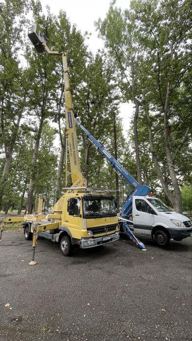 Podnośnik koszowy 22m, 27m na wynajem