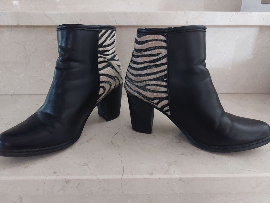 Botki, kozaki na obcasie.  Damskie 35 jak 36