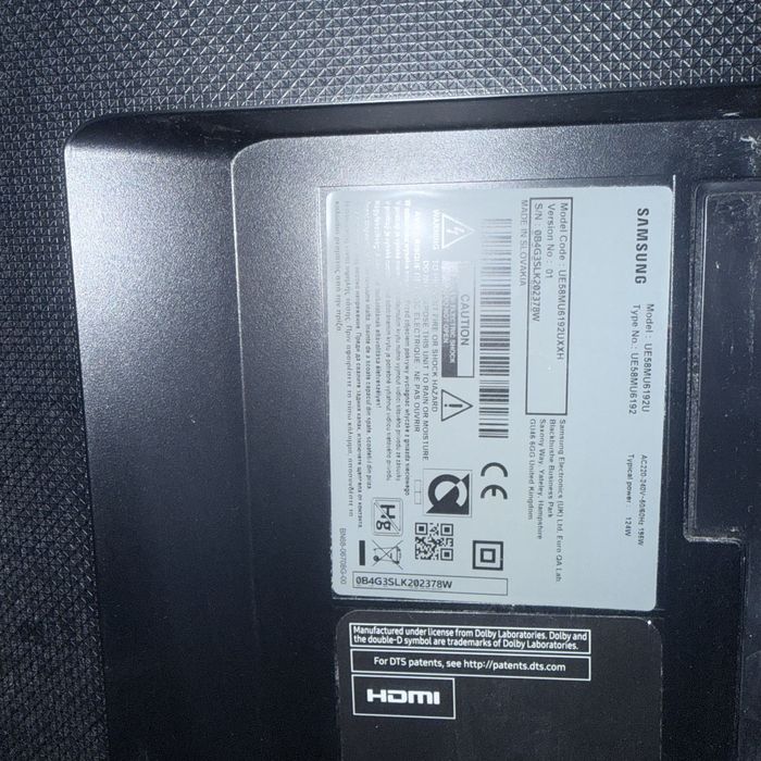 Samsung 58 cali uzywany