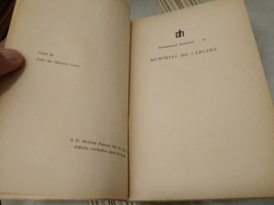 Memorias da Carcere-Graciliano Ramos-1 ediçao -Documentos Humanos - Portugalia Editora -Numeto 31 - 12E - Namkung lLiverpool- Nestlé -9E Desde 2E