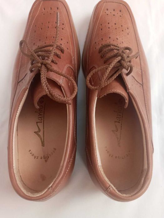 Туфли кожанные мужские Marko Prestige Shoes размер 40