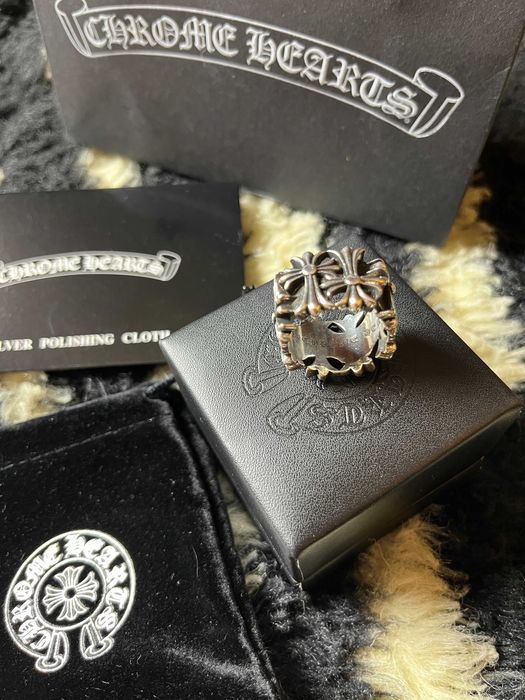 Chrome Hearts Square Cemetery Ring | Кольцо Хром Хартс Квадратное