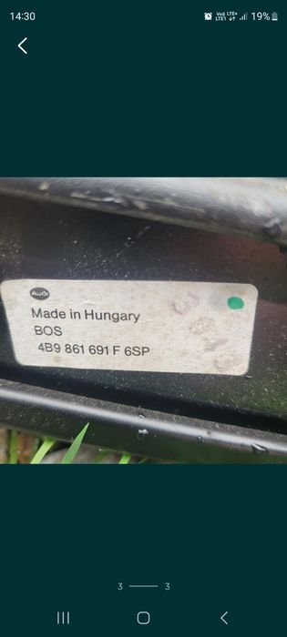 Siatka bagażnika audi a6 c5