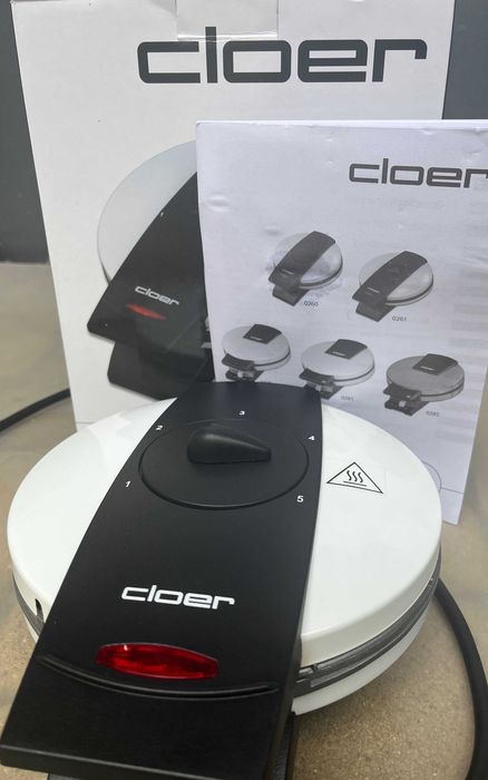 Maszynka Cloer 261 – do cienkich wafli / rożków Promocja 3szt po 50zł