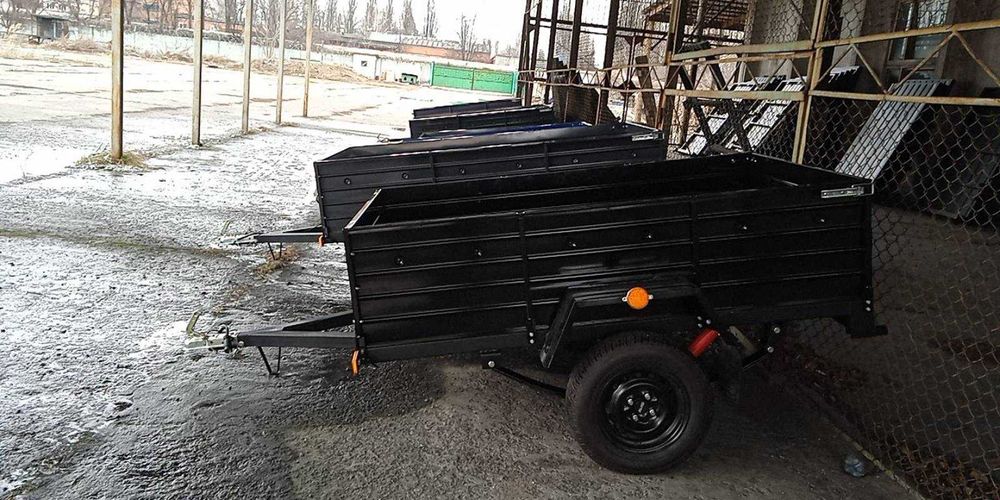 Прицеп Причіп з виробництва ПА 2300*1300*500 міцний посилен на 1.25т