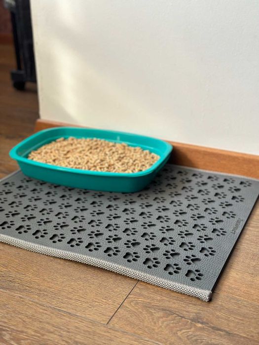 Коврик двойной водонепроницаемый под лоток, кошачий туалет  55 х 45 см