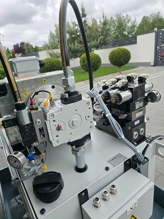 Zasilacz Hydrauliczny Agregat  Pompa Olejowa Parker PV032 Stacja Prasa