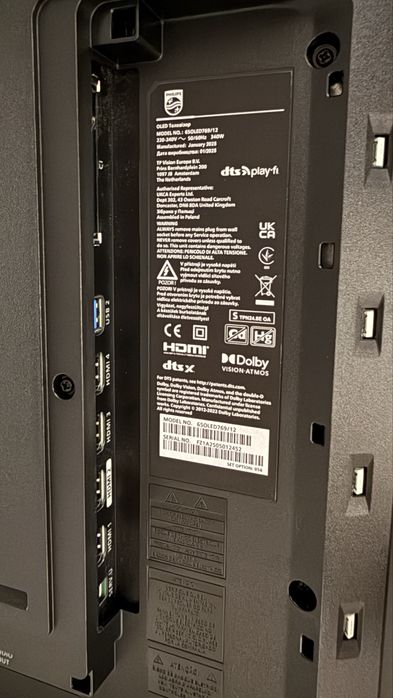 Philips 65OLED769/12 TV Oled 4K Ambilight Smart TV DVB-T2