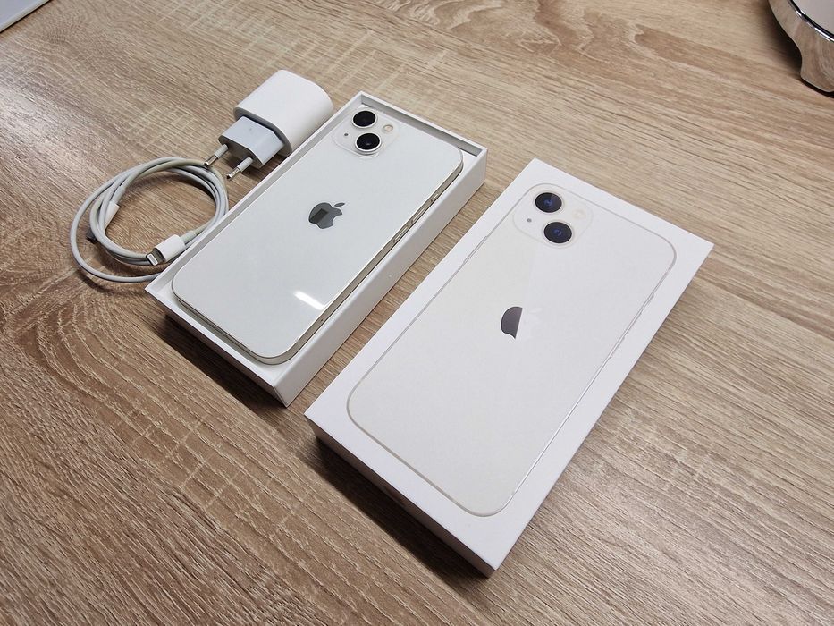 APPLE IPHONE 13 White 128GB Stan Idealny Poznań Stare Miasto • OLX.pl