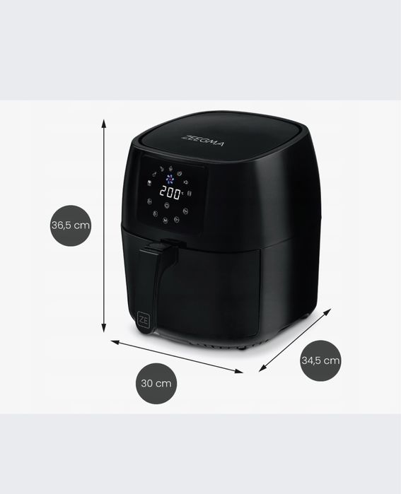AIR FRYER Beztłuszczowa frytkownica ZEEGMA