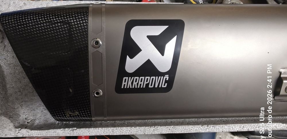 Silenciador Akrapovič para a Honda CB1000R/CB1000RA SC80,+2018 homologação E26 92R-01 8114