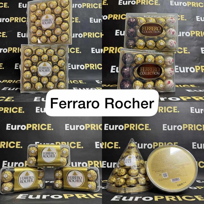 З Європи ! Цукерки Ferrero Rocher. Цукерки Фереро рошен. Цукерки