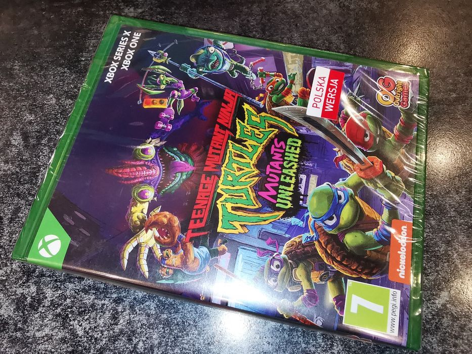 TMNT Ninja Turtles Mutants Unleashed XBOX ONE /SERIES X gra PL  nowa
