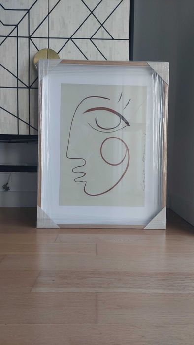 Quadro com serigrafia da PAPER COLLETIVE da AREA STORE - NOVO